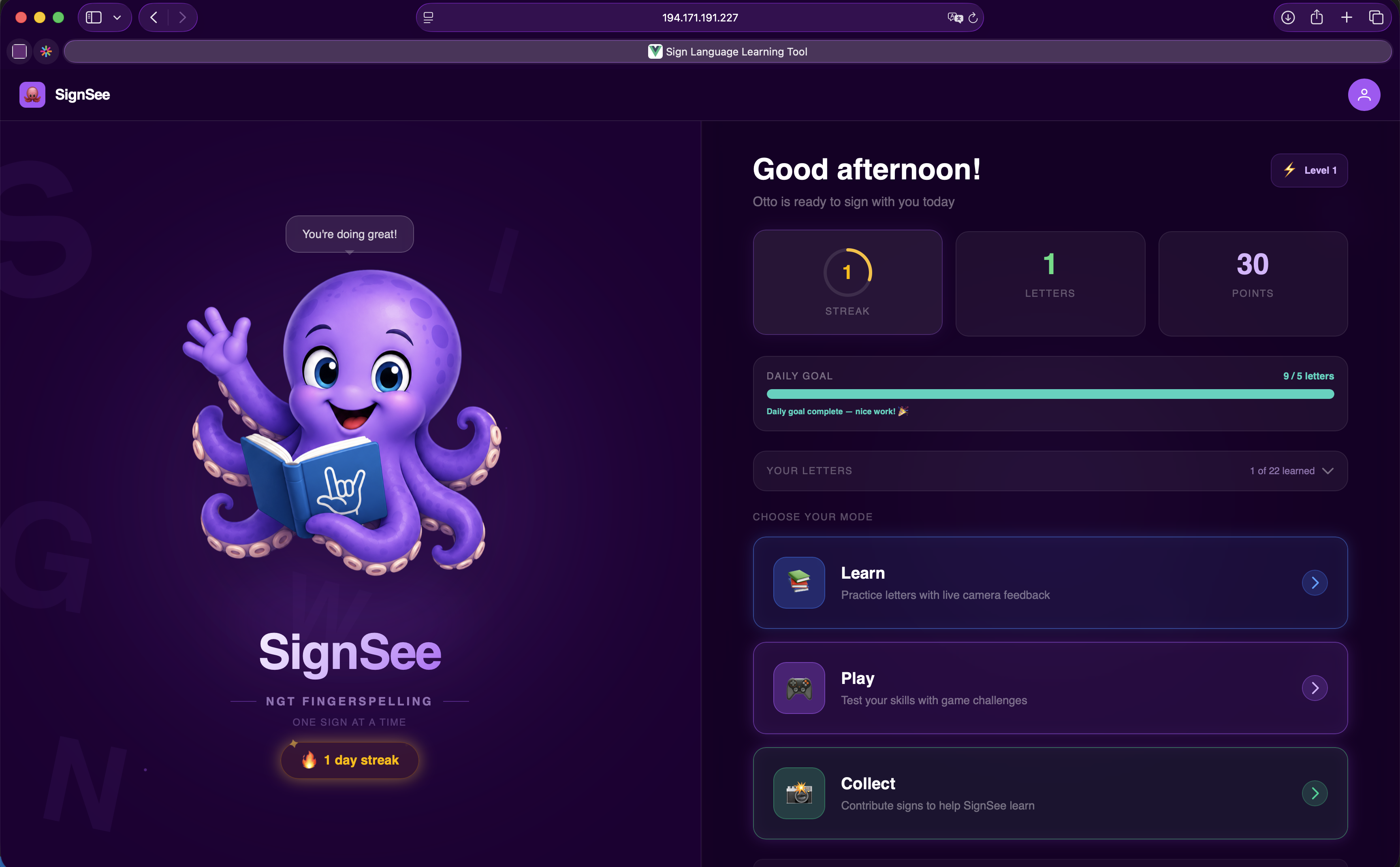 SignSee — Sign Language Recognition MLOps Application